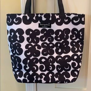 Black and white Marimekko tote